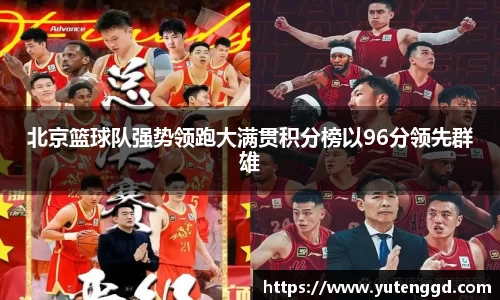 北京篮球队强势领跑大满贯积分榜以96分领先群雄